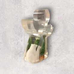Epoxidharz Engel mit Mini Landschaft – handgefertigte Dekoration ---
