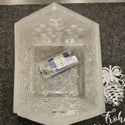 Epoxidharz Haus Licht 4 Seiten Und Dach