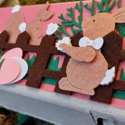 10er Eierkarton rosa bunt Ostergeschenk verpacken