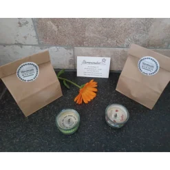 4er Pack Glücksteelichter