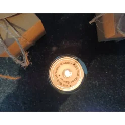 4er Pack Glücksteelichter