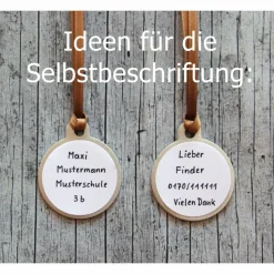 2er Set Anhänger **Hirsche** von ZWEIFARBIG 3,2cm Glücksbringer Oktoberfest Schlüsselanhänger Geweih Herz