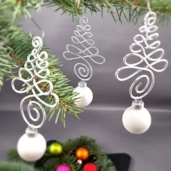 3er Set Christbaumschmuck, Farbauswahl