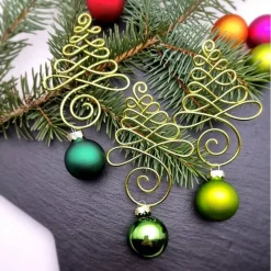 3er Set Christbaumschmuck, Farbauswahl