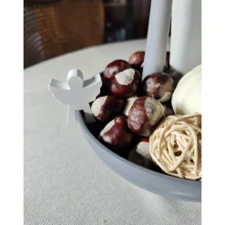 4er Set Engel aus Raysin für Kerzenteller oder Lidatorp