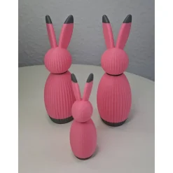 3er Set Osterhasen / minimalistisches Design / Blickfang / Farbtupfer / Geschenk / Deko