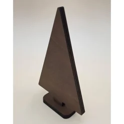 2er Set Tannenbaum aus Holz Line Art minimalistisches Design modern abstrakter Weihnachtsbaum Weihnachtsdeko Weihnachten