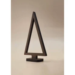 2er Set Tannenbaum aus Holz Line Art minimalistisches Design modern abstrakter Weihnachtsbaum Weihnachtsdeko Weihnachten