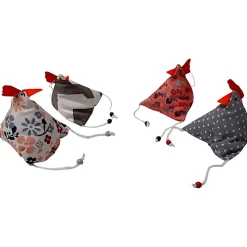 4-er Set "Verrückte Hühner", Osterhühner zum aufhängen