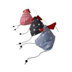 3-er Set "Verrückte Hühner", Osterhühner zum Aufhängen