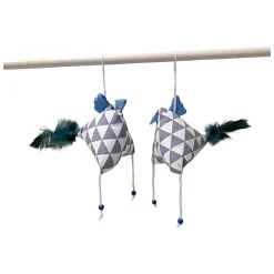 2-er Set "Verrückte Hühner", Osterhühner zum Aufhängen