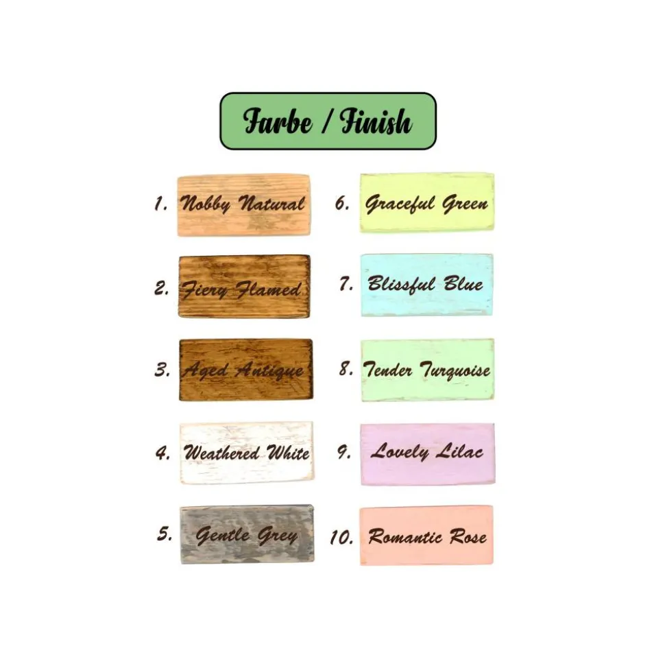 10er SET Vintage WEIHNACHTSKUGELN aus Altholz mit Name PERSONALISIERT Weihnachtsbaum Geschenkanhänger Holz Weihnachten Christbaumkugel Stern