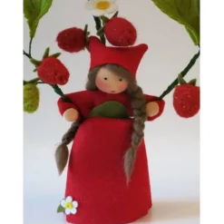 Erdbeere - Blumenkind - Jahreszeitentisch - Waldorf Art - Art.Nr.SO24