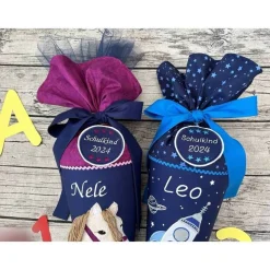 Ergänzung zu Schultüten * Anhänger Button * Schulkind 2025 / 1. Klasse / Datum