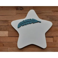 Erinnerung an ein Sternenkind, Geschenk für Sterneneltern, individuelle gestaltetes Trauergeschenk, weißer Stern Stern