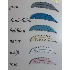 Erinnerung an ein Sternenkind, Geschenk für Sterneneltern, individuelle gestaltetes Trauergeschenk, Naturholz, Feder, Sc