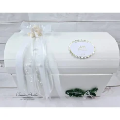 Erinnerungsbox Truhe TAUFE KOMMUNION KONFIRMATION - Gold