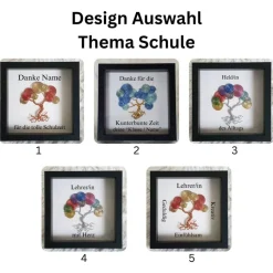 Erinnerungsgeschenk als Drahtbaum/ Mini Drahtschneckenbaum Geschenk/ Lehrerabschied/ Lehrergeschenk/ Schulabschied