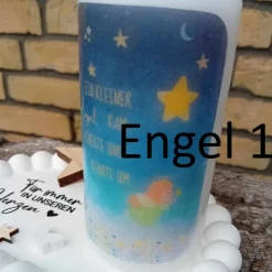 Erinnerungskerze Kleiner Engel Trostlicht Sternenkind für deine Gedenkecken