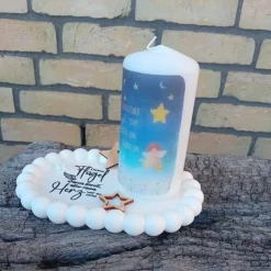 Erinnerungskerze Kleiner Engel Trostlicht Sternenkind für deine Gedenkecken