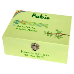 Erinnerungskiste Erinnerungsbox „ Du bist ein Ton in Gottes Melodie“