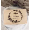Erinnerungskiste Hochzeit Personalisiert - Hochzeitsgeschenk | Erinnerungskiste Holzkiste personalisiert Blumenkranz |