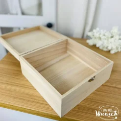 Erinnerungskiste zur Hochzeit | Personalisierte Erinnerungsbox | Holzkiste mit Gravur | Geschenk zur Hochzeit | Erinneru
