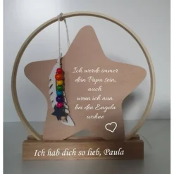 Erinnerungsstück für Kinder, Mama im Himmel, Oma verstorben, Andenken an Verstorbene