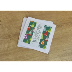 3er-Set Weihnachtskarten "Ein frohes Fest II" aus der Manufaktur Karla