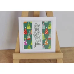 3er-Set Weihnachtskarten 