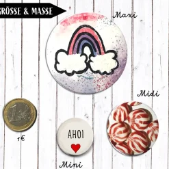 Erzieherin mit Herz *Individualisierbar* Button