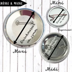 Erzieherin mit Herz *Individualisierbar* Button