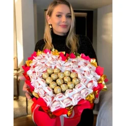 Essbarer Blumenstrauß - Raffaello & Ferrero