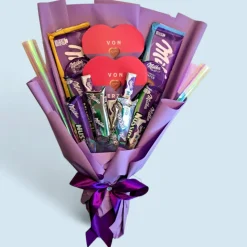 Essbarer Blumenstrauß "Milka"