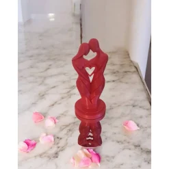 Ewige Liebe Skulptur – 3D-gedruckte romantische Statue