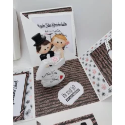 Explosionsbox Hochzeit – Einzigartiges Geschenk für das Brautpaar, handgefertigt, personalisierbar