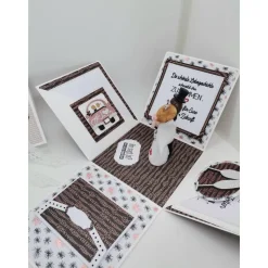 Explosionsbox Hochzeit – Einzigartiges Geschenk für das Brautpaar, handgefertigt, personalisierbar