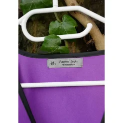 Fahrradweste MÜNSTERANER LEEZENKALINE mit reflektierenden Streifen pfiffig bedruckt. Sicher Fahrrad fahren in Münster..