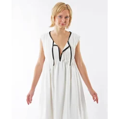 FALTENKLEID Empire, hohe Taille