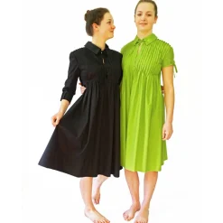 FALTENKLEID Empire, hohe Taille