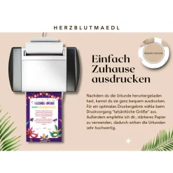 Faschingsurkunde für den Kinderfasching als Mitgebsel | Urkunde Fasching | A4 | Urkunden ausdrucken | Kinderparty |