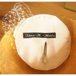 Fascinator Rosen und Schleier