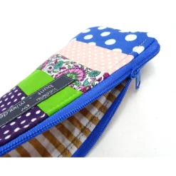 Federmäppchen Patchwork Stil Stifteetui bunt Universaltäschchen Schulanfang Kosmetiktasche, by BuntMixxDESIGN