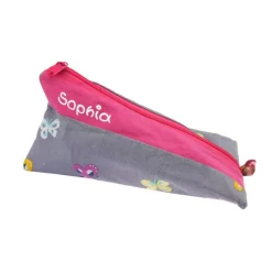 Federmäppchen Schmetterling mit Namen personalisiert Mäppchen Schulmäppchen Schlamperle Brillenetui Schlamperle