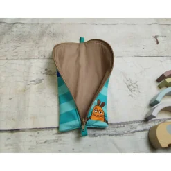 Federmäppchen Sendung mit der Maus mint – Mäppchen & Stiftetasche in 2 Größen aus Softshe