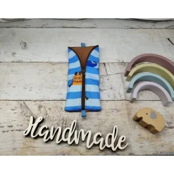 Federmäppchen Sendung mit der Maus blau – Mäppchen & Stiftetasche in 2 Größen aus Softshell