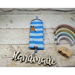 Federmäppchen Sendung mit der Maus blau – Mäppchen & Stiftetasche in 2 Größen aus Softshell