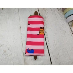 Federmäppchen Sendung mit der Maus pink– Mäppchen & Stiftetasche in 2 Größen aus Softshe