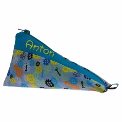 Federmäppchen Zahnrad mit Namen personalisiert Mäppchen Schulmäppchen Schlamperle Brillenetui Schlampermäppchen