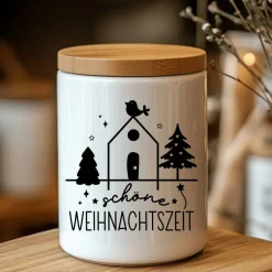 Fensterdeko Advent Weihnachten Fensterbild Weihnachtsdekoration Sticker Weihnachtszeit 2 Farben 3 Größen